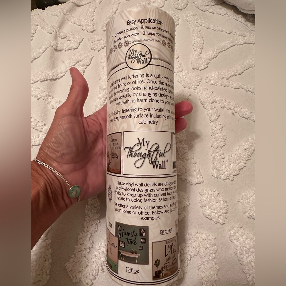 Vinyl wall lettering, wall decor! New! My thoughtful wall brand